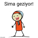🚶 emoji Sima @Qonshubot Telegram sticker 10 of 31