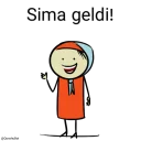 ✋️ emoji Sima @Qonshubot Telegram sticker 1 of 31
