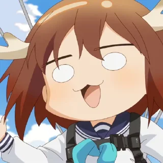 👋 emoji @AW_Sticker ||  Shikanoko Nokonoko Koshitantan. Telegram sticker 3 of 119