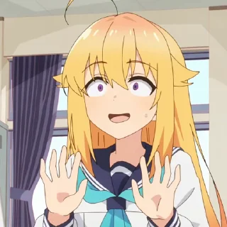 🙈 emoji @AW_Sticker ||  Shikanoko Nokonoko Koshitantan. Telegram sticker 9 of 119