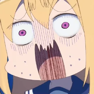 😱 emoji @AW_Sticker ||  Shikanoko Nokonoko Koshitantan. Telegram sticker 20 of 119