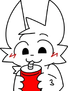 🥤 emoji Boykisser Telegram sticker 23 of 108