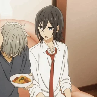 🌚 emoji Izumi Miyamura, Telegram sticker 22 of 120