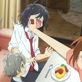 🌚 emoji Izumi Miyamura, Telegram sticker 9 of 120