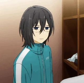 🌚 emoji Izumi Miyamura, Telegram sticker 14 of 120