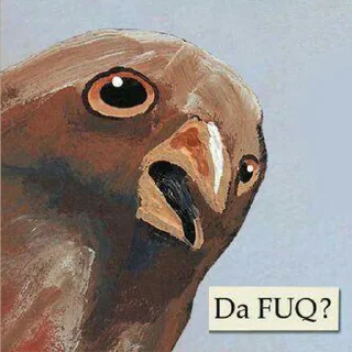Sticker from Disturbing Birds