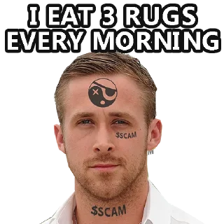 Sticker from $SCAM coin pack by @Liminence