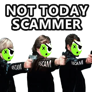 🚨 emoji $SCAM coin pack by @Liminence Telegram sticker 17 of 21