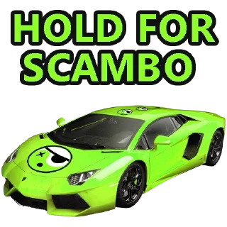 🏎 emoji $SCAM coin pack by @Liminence Telegram sticker 21 of 21