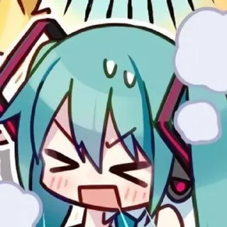 Sticker from miku 🌀
