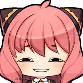 🥜 Anya Forger (@TodorokiShouto) sticker 3