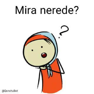 🤔 emoji Mira @Qonshubot Telegram sticker 5 of 31