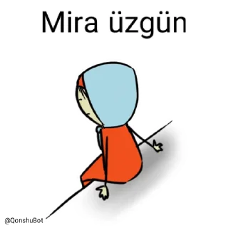 😓 emoji Mira @Qonshubot Telegram sticker 11 of 31