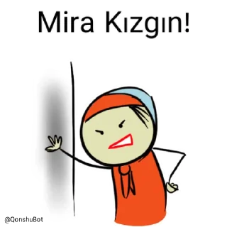 😡 emoji Mira @Qonshubot Telegram sticker 16 of 31
