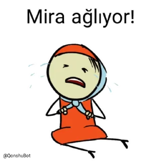 😭 emoji Mira @Qonshubot Telegram sticker 14 of 31