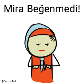 👎 emoji Mira @Qonshubot Telegram sticker 21 of 31