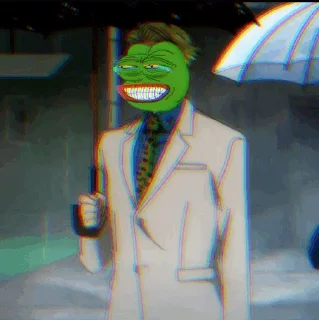 🐸 emoji pepe jujutsu Telegram sticker 12 of 75