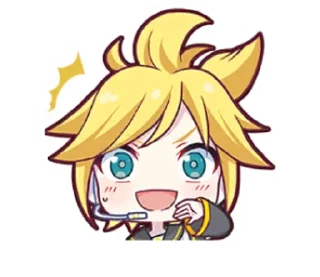 Sticker from Kagamine Len