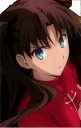 Sticker from Tohsaka Rin