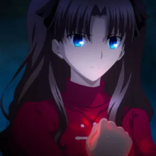 Sticker from Rin Tohsaka