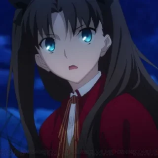 Sticker from Rin Tohsaka