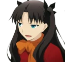 Sticker from Tohsaka Rin