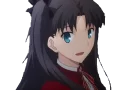 Sticker from Tohsaka Rin