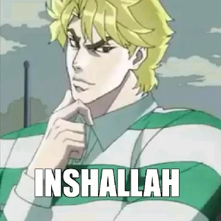 Sticker from JOJO REBORN