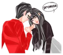 💘 emoji Romantic Couple Telegram sticker 9 of 41