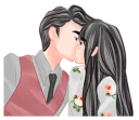 😘 emoji Romantic Couple Telegram sticker 12 of 41