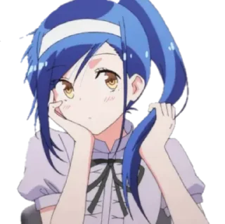 🤔 emoji Fumino Furuhashi (@xToxico01) Telegram sticker 24 of 46
