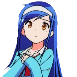 😟 emoji Fumino Furuhashi (@xToxico01) Telegram sticker 8 of 46