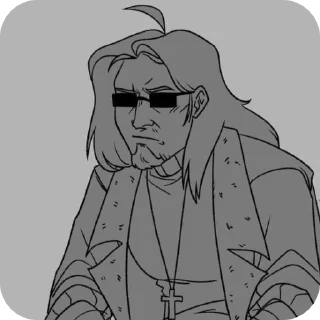 🌟 emoji postal 1 dude by @Helleruinn Telegram sticker 4 of 48