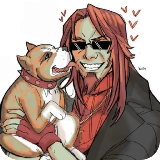 🌟 emoji postal 1 dude by @Helleruinn Telegram sticker 5 of 48
