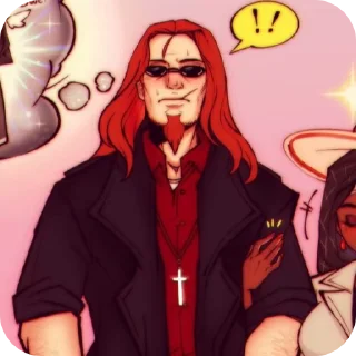 🌟 emoji postal 1 dude by @Helleruinn Telegram sticker 13 of 48