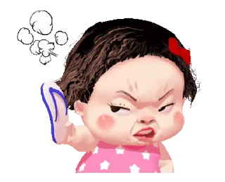 😞 emoji Lumyai cute girl😊- @MochaStickers Telegram sticker 12 of 24