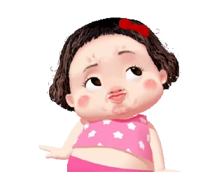 😆 emoji Lumyai cute girl😊- @MochaStickers Telegram sticker 2 of 24
