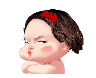 😄 emoji Lumyai cute girl😊- @MochaStickers Telegram sticker 11 of 24