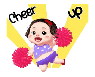 🔞 emoji Lumyai cute girl😊- @MochaStickers Telegram sticker 7 of 24