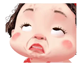 😍 emoji Lumyai cute girl😊- @MochaStickers Telegram sticker 3 of 24