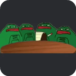 😋 emoji Peepo @StickersPackRobot Telegram sticker 24 of 38