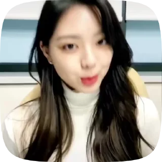 🗝 emoji yuna @iconckpop Telegram sticker 4 of 17