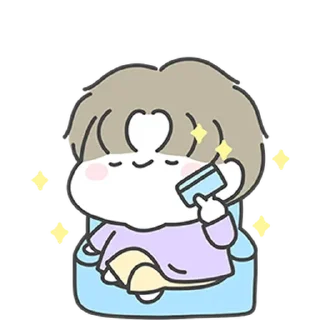 Sticker from Tiny Couple @MochaStickers