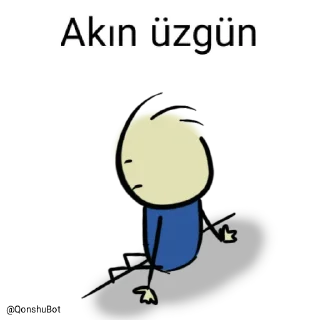 😓 emoji Akın @Qonshubot Telegram sticker 11 of 31