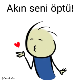 💋 emoji Akın @Qonshubot Telegram sticker 19 of 31