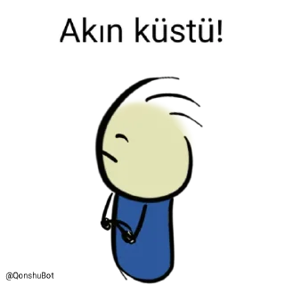 😒 emoji Akın @Qonshubot Telegram sticker 13 of 31