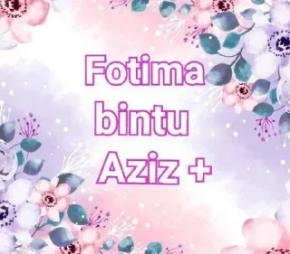 Sticker from Fotima Maryam