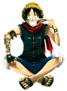 Sticker from Monkey D LUFFY