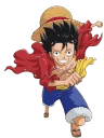 Sticker from Monkey D LUFFY