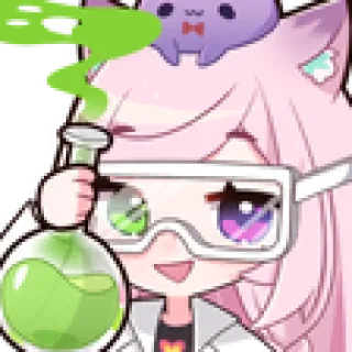 🤩 emoji ˗ˋʚ 𝑔𝑖𝑟𝑙𝑖𝑒 ♡︎ @I1RRN ɞˊ˗ Telegram sticker 13 of 120